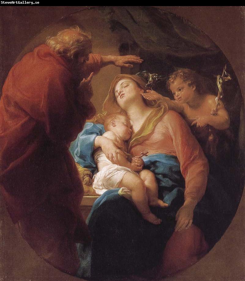 Pompeo Batoni Holy Family with St. John the Baptist